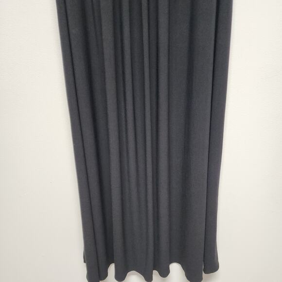Carlos Saavedra Convertible Bandeau Black Maxi Dress Size M Stretchy Formal Gown - Picture 11 of 16